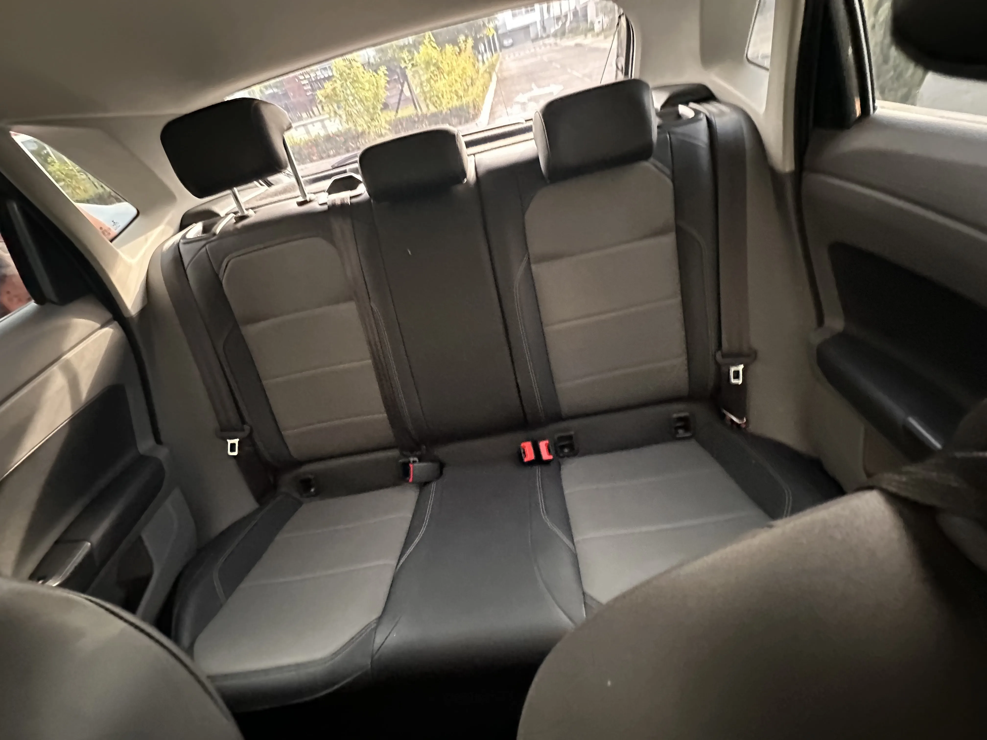 Asientos traseros del Volkswagen Polo Highline