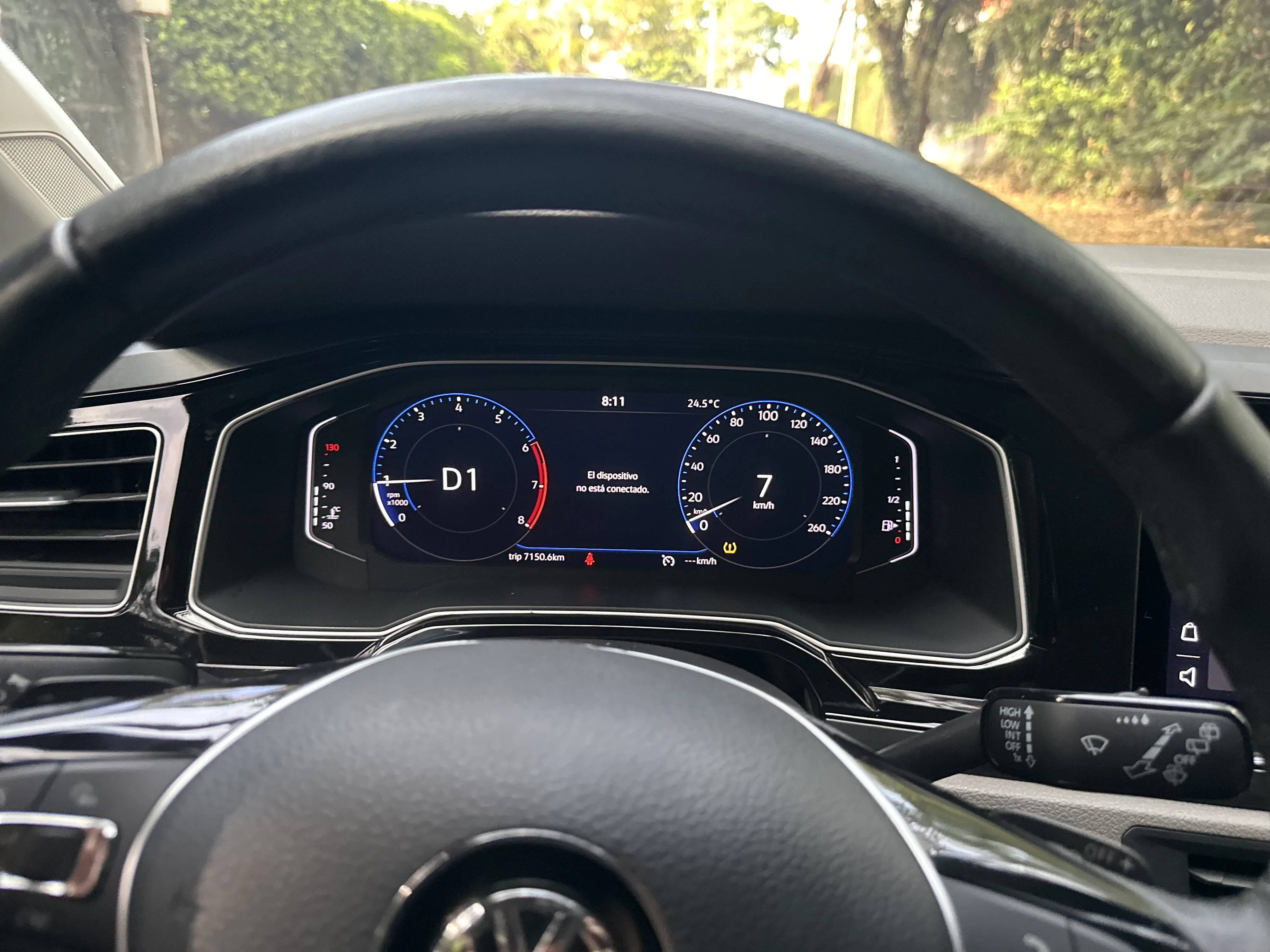 Virtual Cockpit del Volkswagen Polo Highline