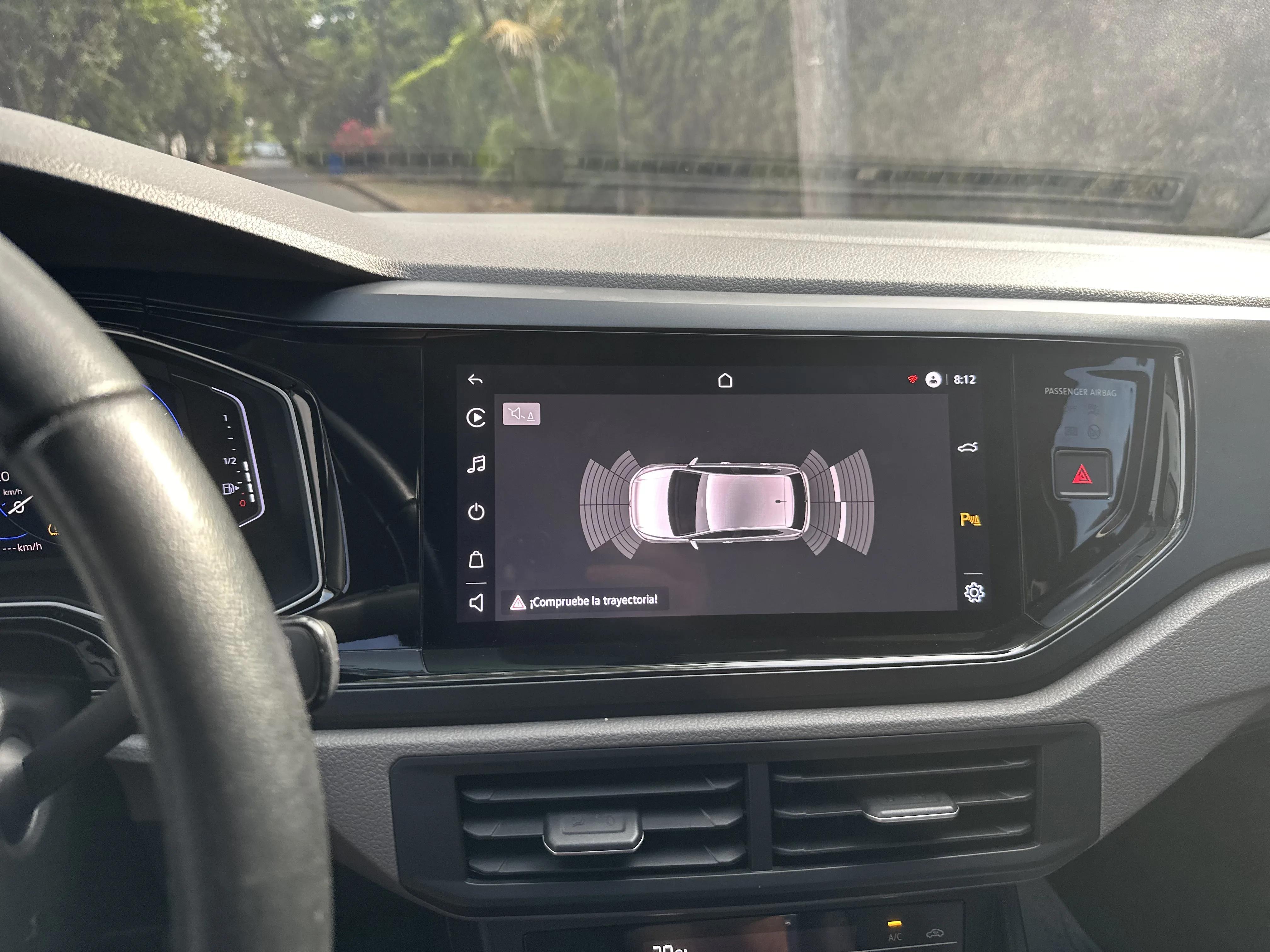 Tablero digital del Volkswagen Polo Highline
